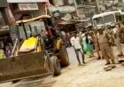 भूतनाथ में जोनल अधिकारी का नेतृत्व में चला अतिक्रमण अभियान : पार्किग की जमीन से लेकर सड़क तक पटरी वालों का था कब्जा