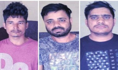फेसबुक से ठगी करने वाले तीन शातिर गिरफ्तार : विदेशी नागरिक बनकर सोशल मीडिया पर लाखों की ठगी, ठगों के पास से कैश समेत लाखों का माल बरामद