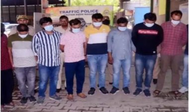 नोएडा पुलिस ने बेरोजगारों को ठगने वाले कॉल सेंटर का किया भंडाफोड़: पुलिस ने 10 को किया गिरफ्तार