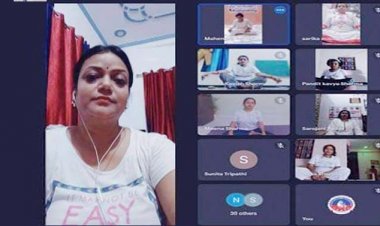 स्त्री वेलफेयर फाउंडेशन  : योग कुटुंबकमम् के मंच पर योग के नए आयामों को संजो रही है नीलू त्रिवेदी