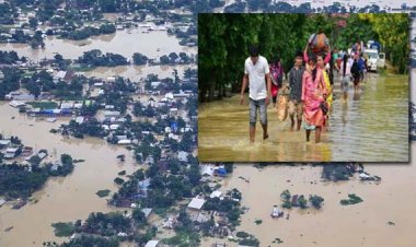 असम में बाढ़ से दिन पर दिन बदतर हुए हालात : अब तक 25 लाख से ज्यादा लोग प्रभावित, वायु सेना मोर्चे पर डटी