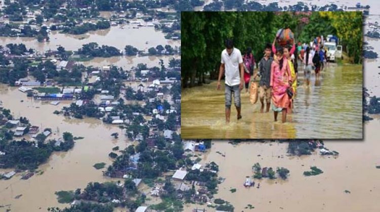 असम में बाढ़ से दिन पर दिन बदतर हुए हालात : अब तक 25 लाख से ज्यादा लोग प्रभावित, वायु सेना मोर्चे पर डटी
