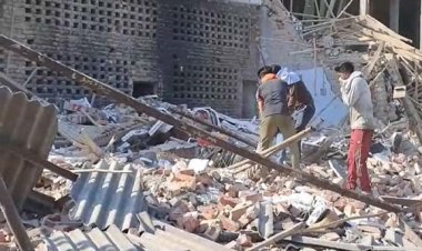 उत्तर प्रदेश के मेरठ जिले में कोल्ड स्टोरेज का बॉयलर फटने से बड़ा हादसा : 3 की मौत; 2 दर्जन से अधिक मलबे में दबे