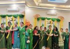 सावन का तीज त्यौहार, मिल सखियों संग मनाया