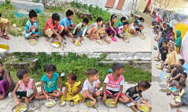 विश्व शिक्षक दिवस के अवसर पर इण्डियन हेल्पलाइन सोसाइटी द्वारा संचालित बृज की रसोई के अंतर्गत विशेष निःशुल्क भोजन वितरण सेवा कार्यक्रम सम्पन्न